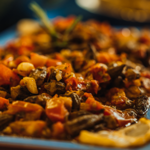 Bamya (okra) vegetarisch